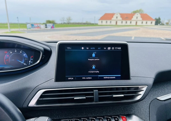 Peugeot 3008 cena 78900 przebieg: 46500, rok produkcji 2018 z Piaski małe 562